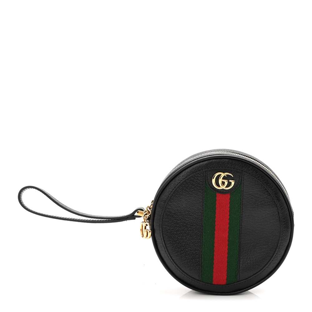 Gucci Textured Calfskin Web Ophidia #256965G10B - Picture 1 of 11